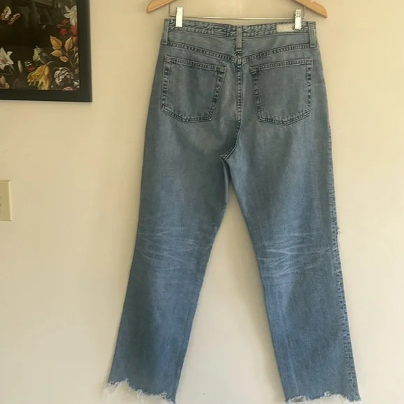 Adriano Goldschmied Alexxis High Rise Vintage Straight Women's Jeans SZ 30R - Picture 9 of 15